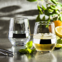 Szklanki do napojów i drinków szklane AFFEK DESIGN MIRELLA SILVER 450 ml 2 szt. 