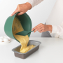 BRABANTIA Tasty Baking Spatula zielona 22,5 cm - szpatułka do ciasta silikonowa