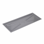 Tacka do suszarki do naczyń plastikowa GREY SZARA 19 x 51 cm