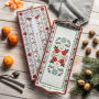 Talerz / półmisek świąteczny porcelanowy EASY LIFE CHRISTMAS FOLK 35 x 15 cm
