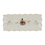 Talerz / półmisek świąteczny porcelanowy MAGNOBLE DZIADKI DO ORZECHÓW 35 x 23 cm