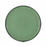 REVOL Caractere Mięta 21 cm zielony - talerz deserowy porcelanowy