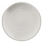 REVOL Arborescence 28 cm biały – talerz do serwowania przekąsek porcelanowy
