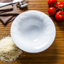 Talerz obiadowy głęboki do ryżu porcelanowy LUBIANA DINNER RISOTTO BIAŁY 26,5 cm
