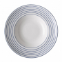 Talerz obiadowy głęboki porcelanowy LAURA ASHLEY CANDY STRIPE 27,5 cm