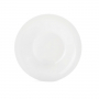 Talerz obiadowy głęboki porcelanowy OLAX BIAŁY 21,5 cm