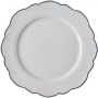 Talerz obiadowy płytki porcelanowy LAURA ASHLEY BLUE 24,5 cm