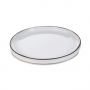 REVOL Caractere Biała Chmura 28 cm biały – talerz obiadowy płytki porcelanowy