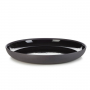 REVOL Solid 27 cm czarny – talerz obiadowy płytki porcelanowy