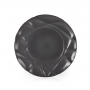 REVOL Succesion 23 cm czarny – talerz obiadowy płytki porcelanowy