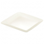 TESCOMA Crema kwadrat 27 x 27 cm biały - talerz obiadowy płytki porcelanowy