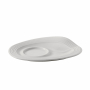 REVOL Froisses 13 cm biały – talerzyk / spodek porcelanowy