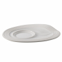 REVOL Froisses 17,5 x 13,5 cm biały - talerzyk / spodek porcelanowy