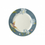 Talerz deserowy porcelanowy LAURA ASHLEY HERITAGE SEASPRAY UNI CIEMNONIEBIESKI 18 cm