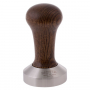 Tamper / Ubijak do kawy stalowy MOTTA WOOD BRĄZOWY 52 mm