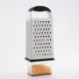 OXO Good Grips Box Grater - tarka kuchenna ręczna ze stali nierdzewnej z pojemnikiem