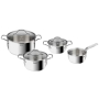 TEFAL Intuition - zestaw 4 garnków ze stali nierdzewnej z pokrywkami