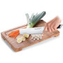 TESCOMA Azza gładki 18 cm - nóż japoński Nakiri do warzyw i owoców stalowy