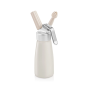 TESCOMA Delicia 0,25 l - syfon do bitej śmietany aluminiowy z 3 końcówkami