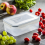 TESCOMA Freshbox 1 l - pojemnik na żywność hermetyczny plastikowy prostokątny