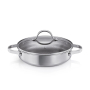 TESCOMA SteelCRAFT 24 cm - patelnia nieprzywierająca z pokrywką