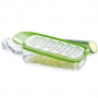 TESCOMA Vitamino zielona - tarka kuchenna ręczna plastikowa z pojemnikiem