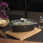 TOGNANA Ambiziosa 5,5 l - brytfanna aluminiowa z pokrywką i nakładkami na uchwyty