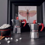 TOGNANA Coffee Time - na 1 filiżankę espresso i na 3 filiżanki espresso (1/3 tz) - komplet kawiarek aluminiowych ciśnieniowych