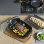 TOGNANA Country Chic 5,1 l - brytfanna aluminiowa z pokrywką i akcesoriami