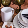 TOGNANA Edge Bianco 400 ml - kubek porcelanowy