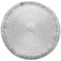 TOGNANA Lurex Argento 38 cm - mata stołowa / podkładka na stół poliestrowa