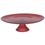 TOGNANA Passion Natale 28 cm - patera stała na ciasto szklana