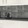 MORPHY RICHARDS Evoke 850 W czarny - toster / opiekacz do kanapek elektryczny stalowy