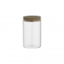 TYPHOON Monohrome 0,95 l - słoik / pojemnik na produkty sypkie szklany z pokrywką