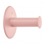 KOZIOL Plug and Roll różowy - uchwyt na papier toaletowy plastikowy