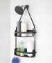 UMBRA Flex Shower Caddy czarna - półka łazienkowa pod prysznic plastikowa