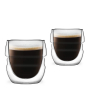 VIALLI DESIGN Sferico 70 ml 2 szt. - szklanki do espresso z podwójnymi ściankami szklane
