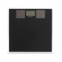 BRABANTIA Dixiti 30 x 30 cm czarna - waga łazienkowa solarna szklana
