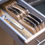 WUSTHOF 43 x 10 cm - organizer / wkład do szuflady na noże z drewna bukowego