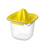BRABANTIA Tasty Colours żółta (110085) - wyciskarka do cytrusów plastikowa z pojemnikiem