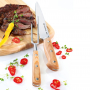 ZASSENHAUS Meat Set - widelec i nóż do mięsa ze stali nierdzewnej