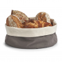 ZELLER Bread brązowy - worek na chleb i pieczywo bawełniany