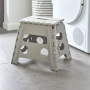 ZELLER Stool Light Grey M - taboret składany plastikowy