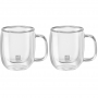 ZWILLING Sorrento Handle 80 ml 2 szt. - szklanki do espresso termiczne z podwójnymi ściankami szklane