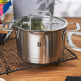 ZWILLING TrueFlow 2 l - garnek ze stali nierdzewnej z pokrywką do odcedzania