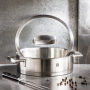 ZWILLING Vitality Saute Pan 24 cm - patelnia stalowa z pokrywką