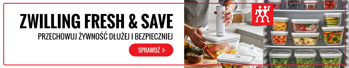 Zwilling Fresh & Save - przechowuj żywność dłużej i bezpieczniej. Sprawdź