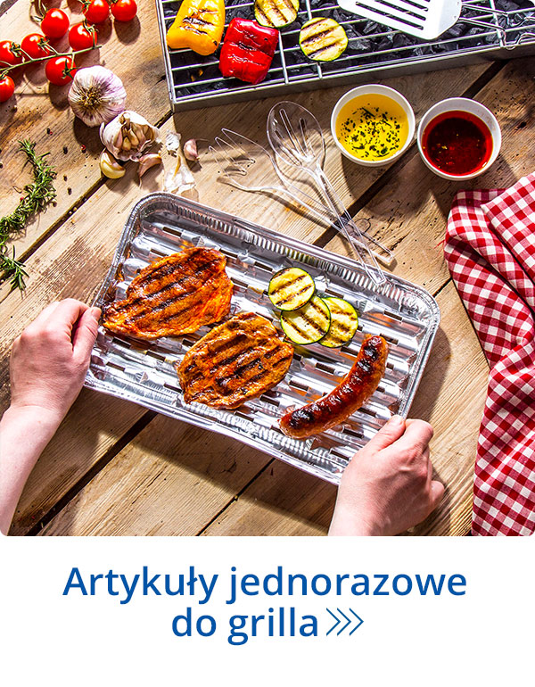 Artykuły jednorazowe do grilla