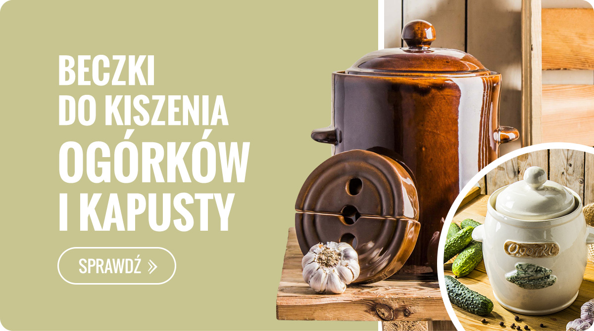 Beczki do kiszenia ogórków i kapusty