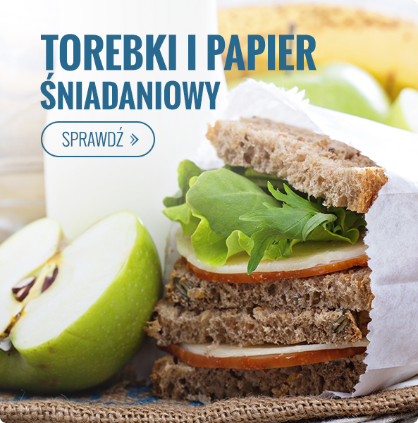 Torebki, woreczki i papier śniadaniowy